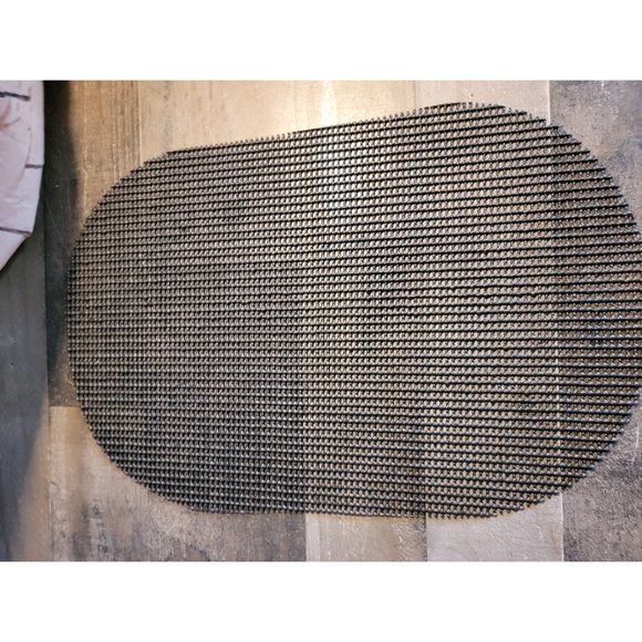 Black Non slip placemat table decor - Picture 1 of 3